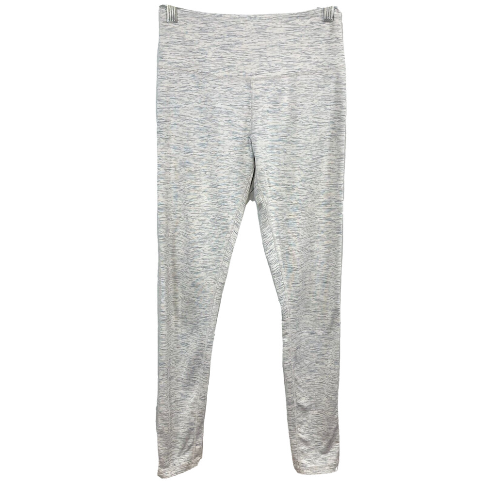 Queenie ke‎ Leggings Womens Sz S Heather Gray Pull On Athletic Stretch Yoga